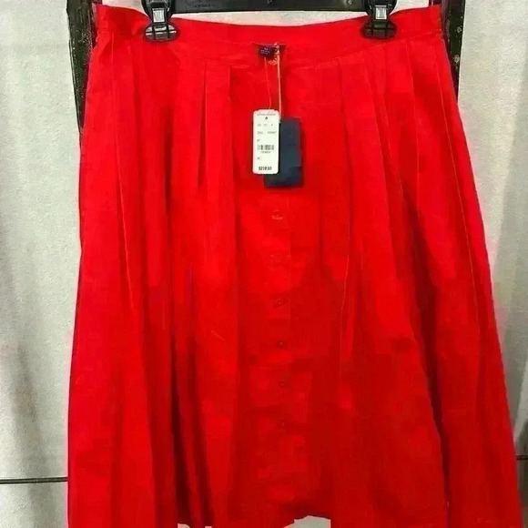 Brooks Brothers NWT pleated skirt Sz 10 - Picture 1 of 7